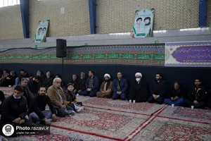 مراسم عزاداری روز شهادت حضرت زهرا(س) در شهرک طرق مشهد