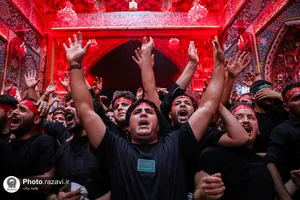 عزاداری شب اربعین حسینی در کربلای معلی