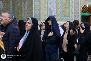 مراسم تحویل سال 1403 در حرم مطهر رضوی - 2