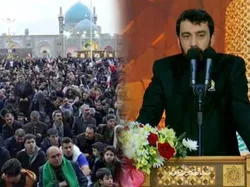 طنین امید در حرم رضوی/ آغاز تحویل سال با قرائت دعای توسل