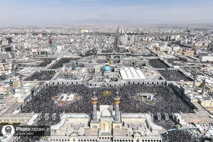 مراسم تحویل سال 1404 در حرم مطهر رضوی-1