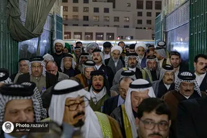 تشرف شیوخ عشایر عراق به حرم مطهر رضوی
