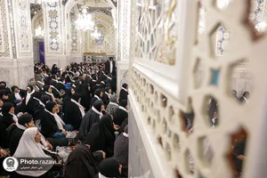 تشرف سالمندان سراسر کشور به حرم مطهر رضوی