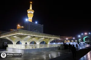 بهسازی مسیر ورودی رواق دارالحجه حرم مطهر رضوی