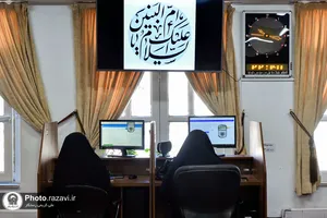 پاسخگویی تلفنی مدیر توسعه وقف و مشارکت های اجتماعی آستان قدس رضوی به مخاطبان سامانه ١٣٨