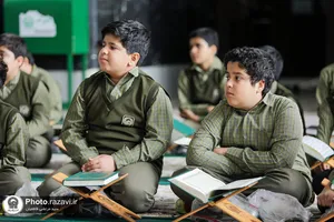 محفل انس با قرآن ویژه مدارس امام رضا(علیه&zwnj;السلام) در حرم مطهر رضوی