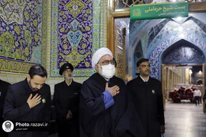 بازگشایی صحن انقلاب حرم مطهر رضوی