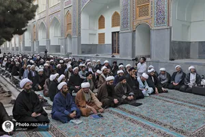 سخنرانی آیت الله علم الهدی در جمع طلاب مدرسه تابستانه دارالعلم