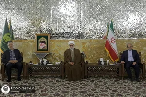دیدار رئیس رسانه ملی، شهردار تهران و معاونین فرهنگی و اجتماعی شهرداری&zwnj;های کلانشهرهای کشور با تولیت آستان قدس رضوی