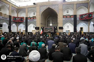 عزاداری حضرت اباعبدالله الحسین(ع) با حضور تولیت آستان قدس رضوی-2