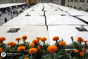 سایه بر سر زائران امام مهربانی