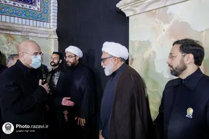 آیین خطبه خوانی شب شهادت امام رضا علیه السلام در حرم مطهر رضوی - 3