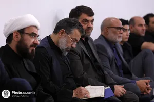مراسم شب قدر ویژه ناشنوایان در حرم مطهر رضوی