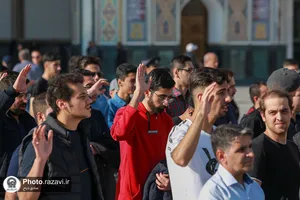 تشرف رتبه&zwnj;های برتر کنکور به حرم مطهر رضوی
