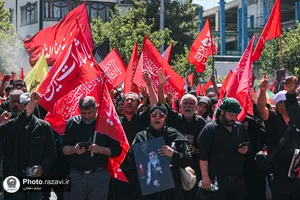 تشییع پیکر رهبر شهید انقلاب در مشهد مقدس-2