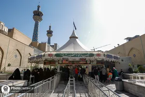 پذیرایی هیأت احباب الرسول عراق در چایخانه غدیر