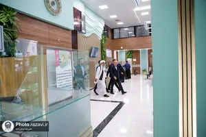 بازدید والی هرات از بیمارستان رضوی