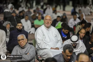 گردهمایی زائرین غیر ایرانی در حمایت از مردم فلسطین