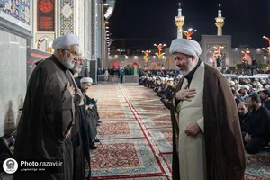 آئین بزرگداشت رهبر شهید انقلاب اسلامی در حرم مطهر رضوی