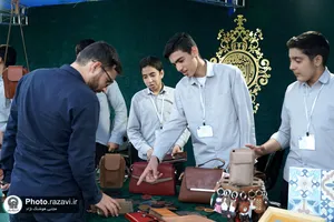 بازارچه دانش&zwnj;آموزان مدارس امام رضا علیه&zwnj;السلام
