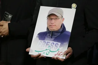 گرامیداشت شهدای رسانه جبهه مقاومت در حرم مطهر رضوی