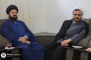 دیدار کارگروه مدرسه تابستانی دارالعلم با علما در مشهد-1