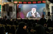 «پای منبر آقای شهید»؛ قرار شبانه مردم مشهد در میدان جانباز