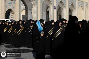 عزاداری هیئت عالم آل محمد در روز شهادت امام حسن عسکری علیه&zwnj;السلام