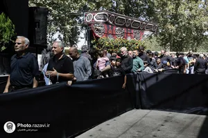 بازدید قائم مقام تولیت آستان قدس رضوی از موکب بنیاد بهره وری موقوفات