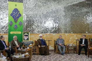 دیدار داوران چهارمین جشنواره بین‌المللی رسانه‌ای امام رضا علیه‌السلام با تولیت آستان قدس رضوی
