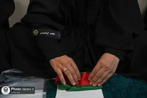 کارگاه دوخت لباس شیرخوارگان حسینی