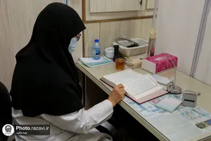 خدمات دارالشفای امام در شبهای احیا