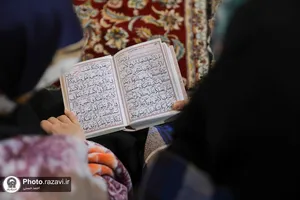 اعتکاف دانشجویی در حرم مطهر رضوی