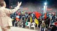 «ما تا آخر ایستاده‌ایم» در خیمه مقاومت طنین‌انداز شد