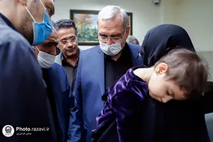 بازدید وزیر بهداشت از دارالشفای امام رضا علیه&zwnj;السلام