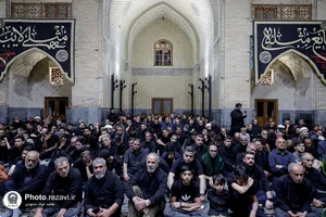 عزاداری ایام پایانی ماه صفر در حرم مطهر رضوی-3