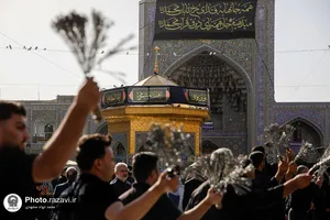 عزاداری روز شهادت حضرت رسول و امام حسن مجتبی علیهم&zwnj;السلام در حرم مطهر رضوی
