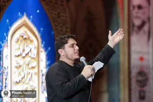 عزاداری هیئات مذهبی استان سمنان در حسینیه حرم
