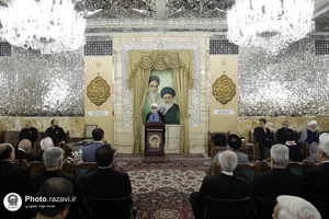 اعطای احکام سرکشیک&zwnj;ها و معاونان کشیک خدام حرم مطهر رضوی