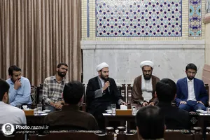 دیدار جمعی از دانشجویان نخبه دانشگاه علوم اسلامی رضوی با تولیت آستان قدس رضوی