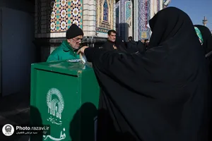 اقامه نماز عید فطر در حرم مطهر رضوی-2