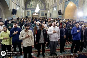 مراسم بزرگداشت حماسه نهم دی در دانشگاه رضوی