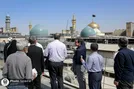 بازدید جمعی از نمایندگان مجلس از پروژه‌های عمرانی حرم مطهر رضوی