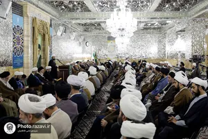 نشست ائمه جماعات حرم مطهر و مساجد منتخب مشهد با تولیت آستان قدس رضوی