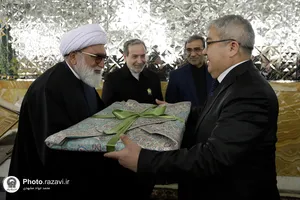 دیدار شرکت کنندگان بیست و هشتمین اجلاسیه سازمان اکو با تولیت آستان قدس رضوی-2