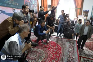 حضور اهالی رسانه در آیین بهره&zwnj;برداری از 15 پروژه بنیاد کرامت رضوی در روستای هندل آباد