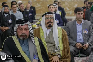 دیدار تولیت آستان قدس رضوی با شیوخ عشایر عراق
