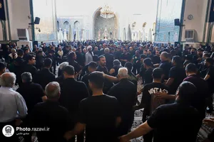 هیئت عزاداران بوشهری در حسینیه حرم