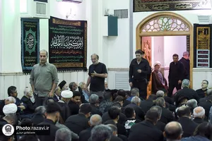 عزاداری دهه اول محرم در حسینیه امام رضا علیه&zwnj;السلام