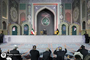 مراسم احیا شب نوزدهم ماه مبارک رمضان در حرم مطهر رضوی - 1